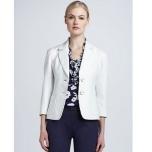 Kate Spade Alix Blazer in White Size 12